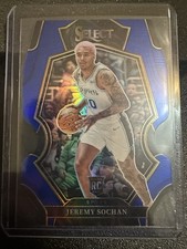 2022 Panini Select Premier Level Blue Prizm Die-Cut /249 Jeremy Sochan #192