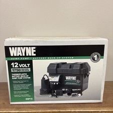 Wayne ESP15 12V Battery Backup Submersible Sump Pump System 1750 GPH