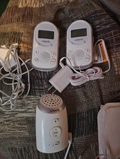 Vtech Digital Audio Monitor Model TM8212-2 with Two Cordless Parent Units