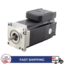 130W NEMA 23 Integrated Easy Servo Motor 3000rpm 0.45Nm 8mm 20-50VDC Short Shaft