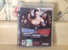 WWE SmackDown vs. Raw 2010 featuring ECW PlayStation 3 with Manual MINT Disk