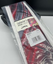 J. GARCIA Men's Silk Tie  Collector's Edition  Red  NEW MSRP: 40.00