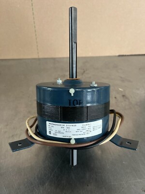 WESTINGHOUSE PN:322P825 115V 60HZ 1PH 1/12HP 1100RPM 3 LUG MOUNT BLOWER MOTOR