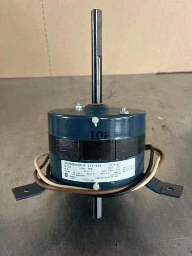 WESTINGHOUSE PN:322P825 115V 60HZ 1PH 1/12HP 1100RPM 3 LUG MOUNT BLOWER MOTOR