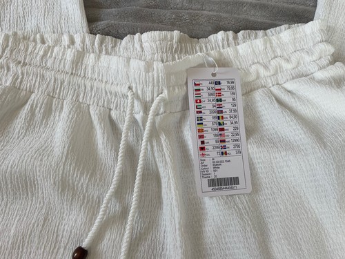 ★★ SeXy FB Sister Sommer Hose gerader Schnitt ★ Bänder ★ Gr. M ★ NEU ★★ - Bild 5 von 10