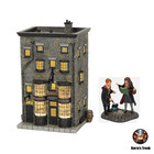 Department 56 Harry Potter Ollivander's Wand Shop & Winguardium Leviosa Set Rare