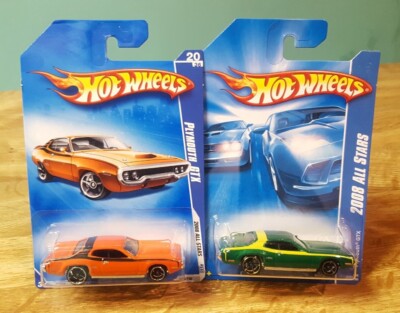 Hot Wheels '71 Plymouth GTX 1:64 Scale New Lot of 2 | eBay