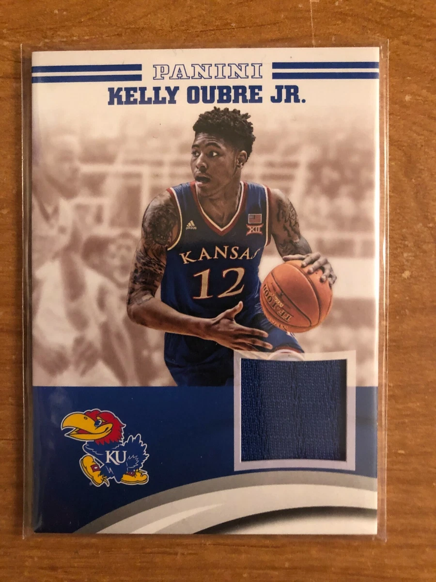 2016 Panini Kansas Team Collection Kelly Oubre Jr. jersey card Jayhawks