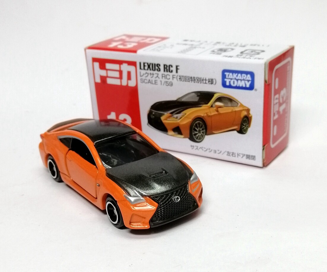 TOMICA 13 LEXUS RC F 1/59 TOMY New UNOPENED | eBay