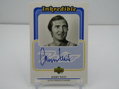 JERRY WEST 1999 UD INKREDIBLE RETRO AUTOGRAPH AUTO- LAKERS!! | eBay