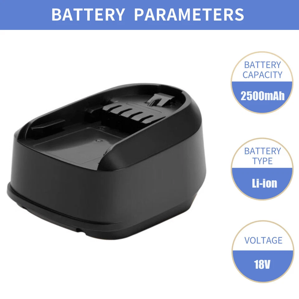 Akku/Ladegerät Für Bosch 1600A005B0 PBA PSM 18 LI Uneo Maxx 2500mAh 18V Li-ion - Bild 2 von 4