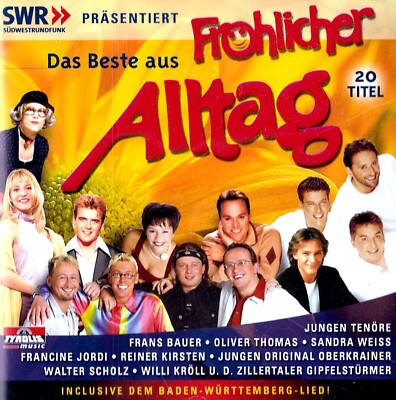 DAS BESTE AUS FRÖHLICHER ALLTAG Austria Germany NEW CD Compilation VOLKSTÜMLICHE