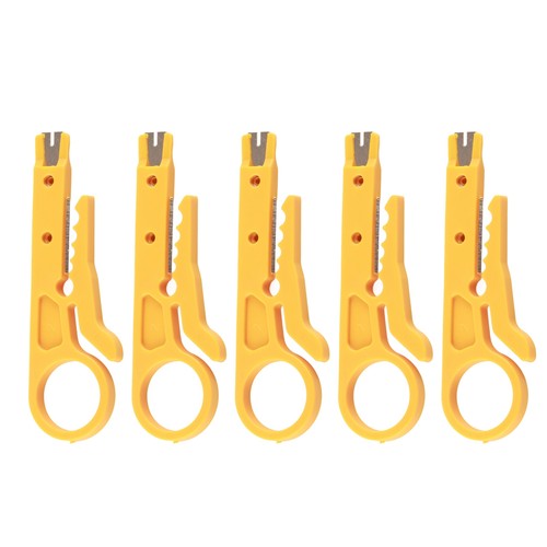 Wire Stripper 5 Pcs Mini Wire Stripper For CAT5 CAT5e CAT6 Data Cables For 3 Fit - Picture 3 of 22