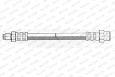 New Brake Hose for MERCEDES-BENZ:S124,A124,C124,W124,W201, 1294280035