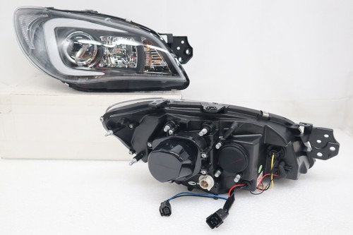 Faro proiettore Fit 2006-07 Subaru Impreza WRX Outback nero LED DRL HID - Foto 6 di 11