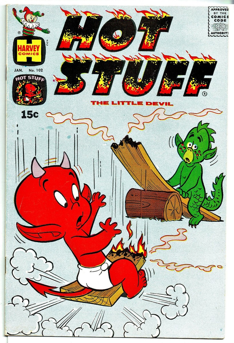 Hot Stuff the Little Devil #102, Harvey Comics, Jan 1971, Stumbo