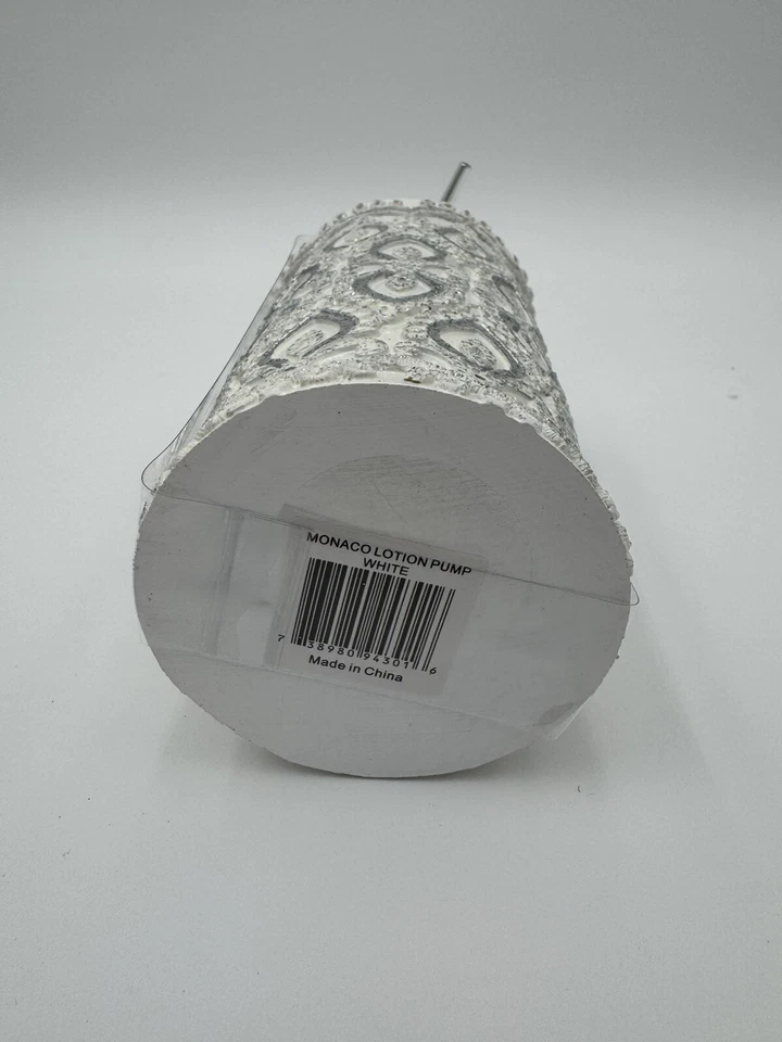 Bomba de loción Monaco, blanca Foto 3 de 3