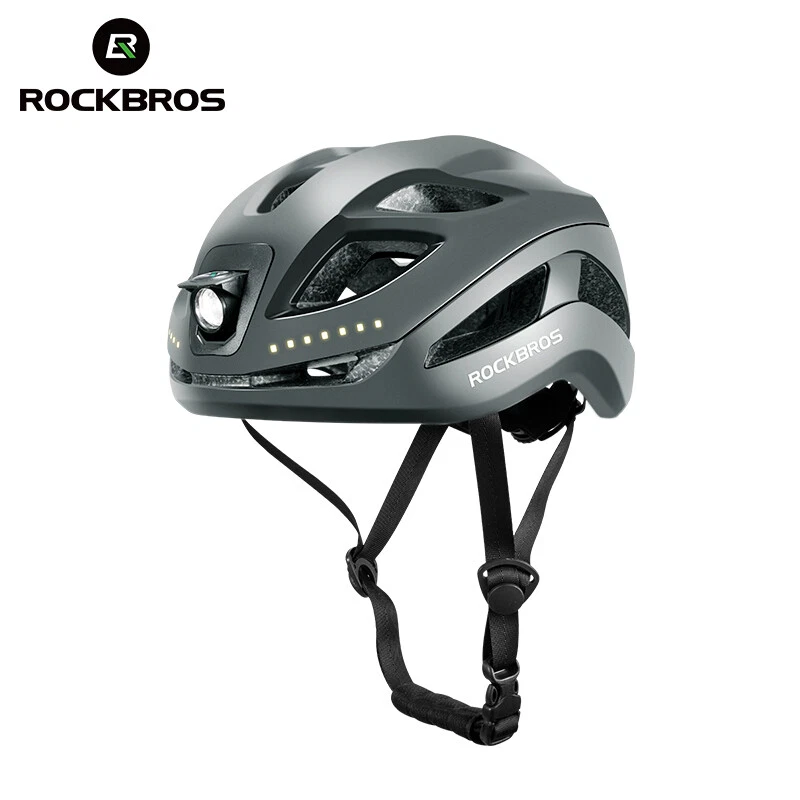 ROCKBROS Cycling Light Helmet Bike Ultralight Helmet Electric Bicycle Helmet USB - Image 2 of 4
