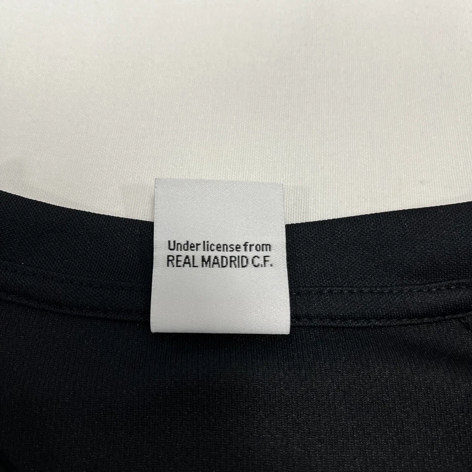 Camiseta Real Madrid Cristiano Ronaldo Negra #7 - Adulto Grande Foto 4 de 4