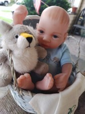 Precious Reborn Preemie Dolls Baby Boy Silicone Dolls Anatomically Correct