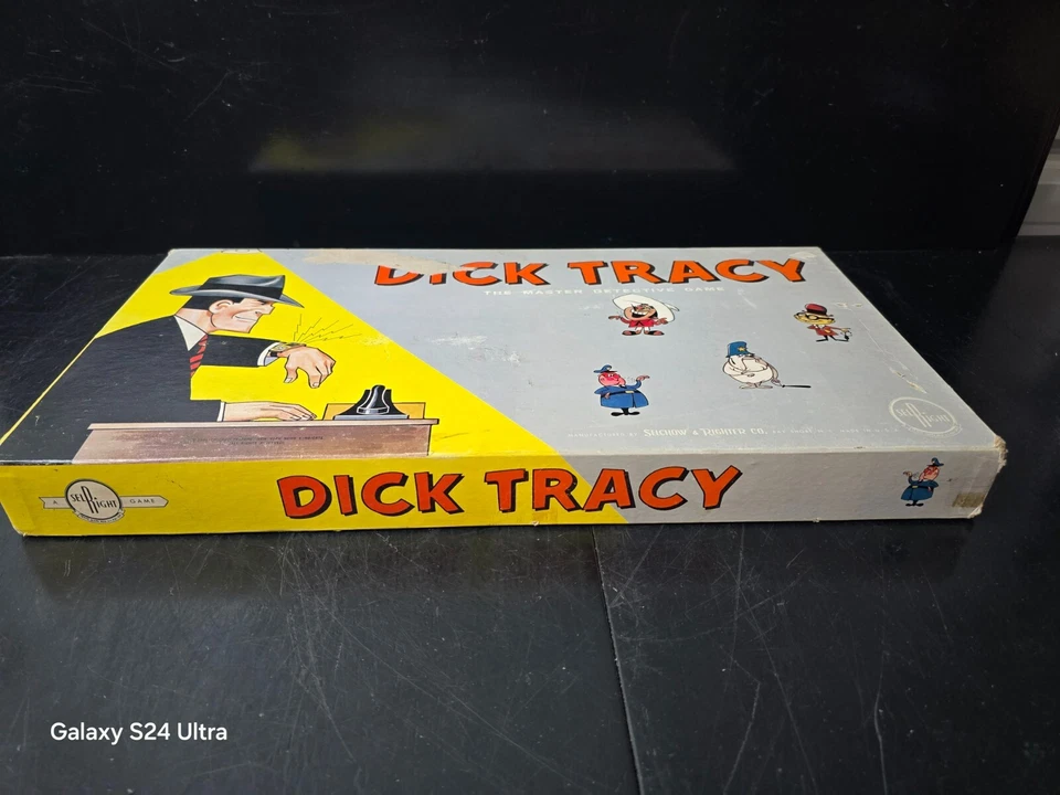 Vintage Dick Tracy Master Detective Board Game 100% - Image 2 of 4