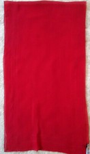 Giorgio Armani   Écharpe rouge en mousseline   soie TBEG  vintage 40x145 cm