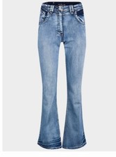 *BNWT* Size 26/28 Blue Patch Bootcut Jeans