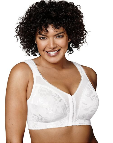 Playtex 18 Hour Easier On Front-Close Wirefree Bra with Flex Back