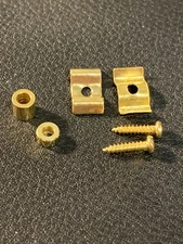 USA Seller~2 Pcs Gold Vintage Guides for Fender Stratocaster~Tele Squier !