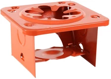 Orange Single Burner Camping Folding Stove