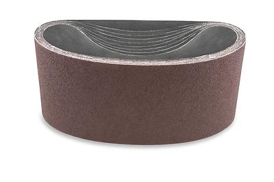 Red Label Abrasives 2 X 72 Inch 120 Grit Flexible Aluminum Oxide Multipurpose Sanding Belts 6 Pack Red Label Abrasives Bj11200200720t