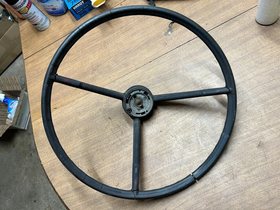 1967-1972 Ford F-250 Highboy F-100 Truck - STEERING WHEEL FoMoCo F-350 F-150 - Image 3 of 4