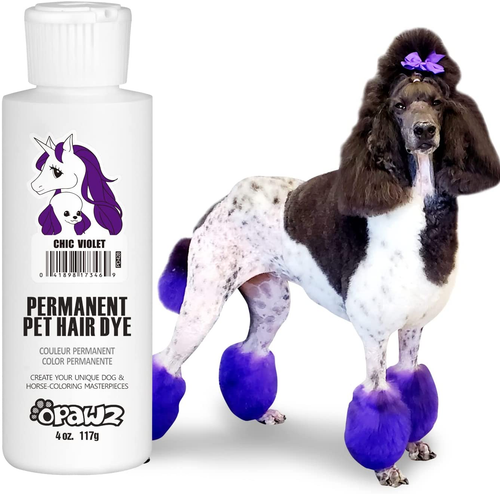 OPAWZ Permanent Dog Hair Dye, Pet Hair Dye Safely Used by Grooming Salons for a - Picture 10 of 12