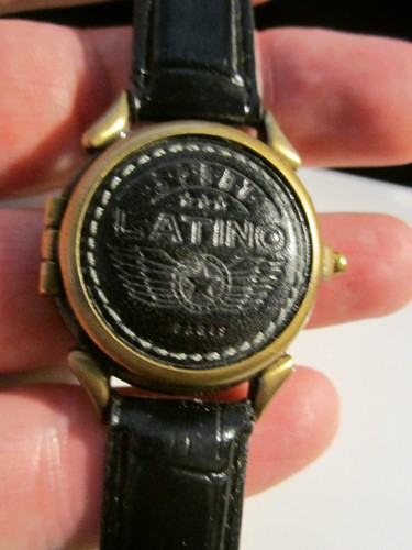 CENERE HIDDEN WATCH LATINO CASE- RUNS GREAT - FITS 8" GW-22B - Picture 3 of 4