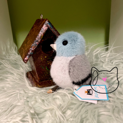 Jellycat BIRDLING PIGEON RETIRED New BNWT Soft Plush Bird Toy RARE