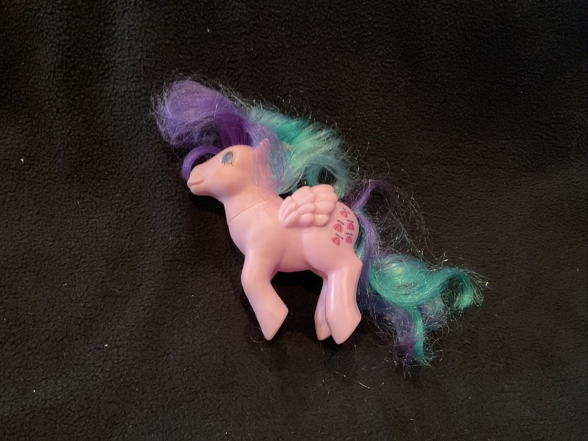 メル様LITTLE ONE VINTAGE POINTED FLAT Vintage Vtg G1 Hasbro My Little Pony MLP Twinkle Eyed Eye