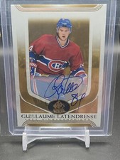 2020-21 UD SP Signature Edition Legends Guillaume Latendresse Montreal Canadien