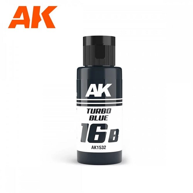 Ak Interactive AK1532 - Dual Exo 16B - Turbo Blue 60ml - New