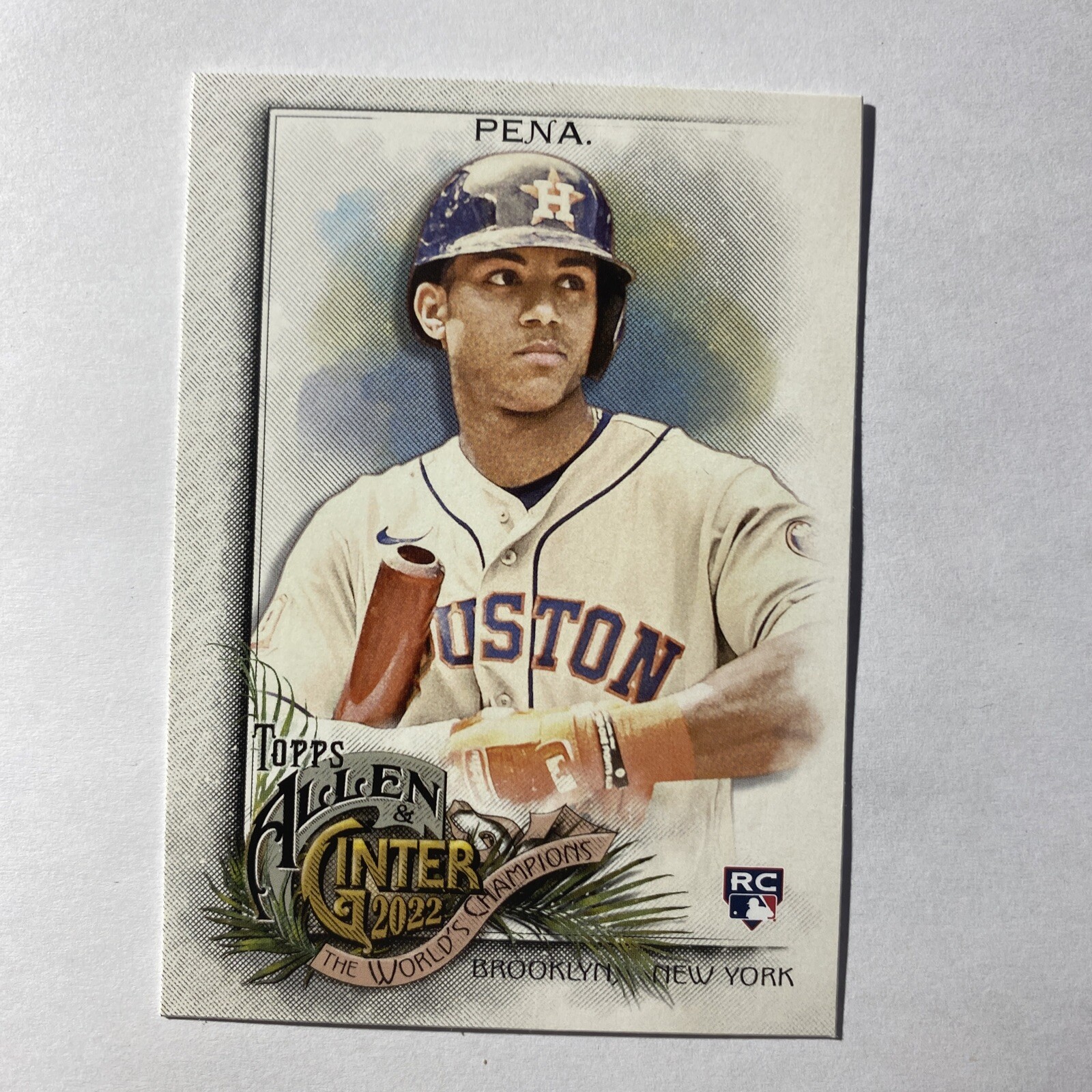 2022 Jeremy Pena Allen & Ginter Chrome Rookie RC #137 Rookie Card
