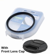 5PCS 37mm 40.5mm 82mm 77mm 62mm Lens protection HD UV Filter  Lens cap Kit
