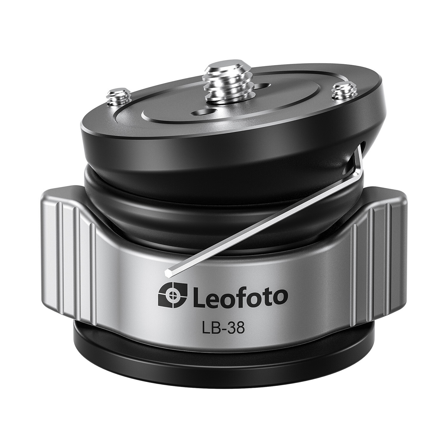 【Leofoto USA】Leofoto LB-38 Mini Leveling Base with Butterfly Handle ±10 degrees