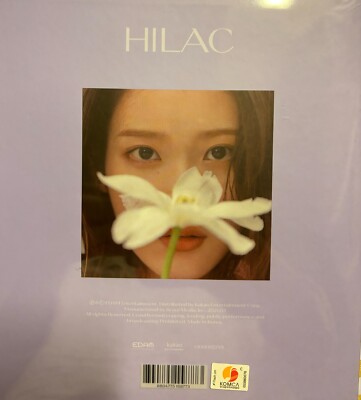 IU [LILAC] Autographed Signed Album Mint Lee Ji Eun HILAC VER | eBay