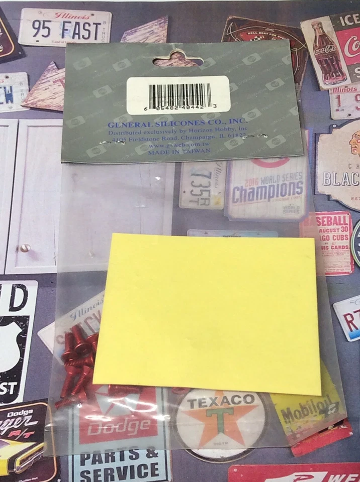 GS Racing GSCMS1410BG Aluminum FH Machine Screws BG {M3x10x10pc} NIP USA Shipped - Image 2 of 2