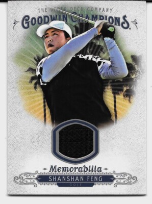 2018 Upper Deck Goodwin Champions Memorabilia 1:40 #M-FE Shanshan Feng