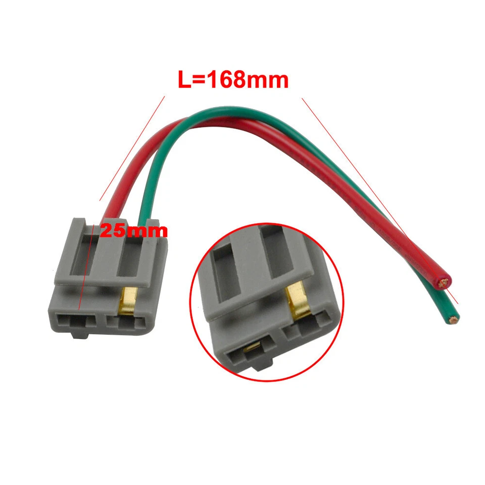 Arnés de cables de coleta doble GM HEI distribuidor de conector de tacómetro de 12 V 170072 3 piezas Foto 2 de 4