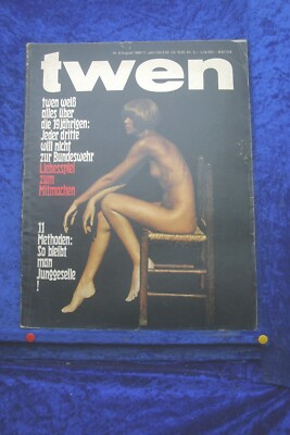 Twen Jugendzeitschrift 8/69 (B) August 1969 Andrea Rau Jacky Ickx