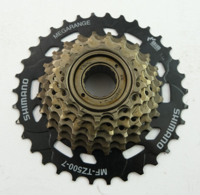 Shimano Schraubkranz 7 fach 14-34 Ritzel MF-TZ500-7 Megarange #13.4 913 A10