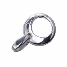 925 Sterling Silver Round Shape Clasp Size 13mm Sold Per Piece