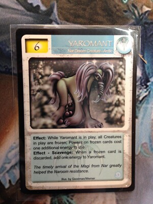 Magi Nation - Voice of the Storms ''Yaromant''  Nar  Rare  X1