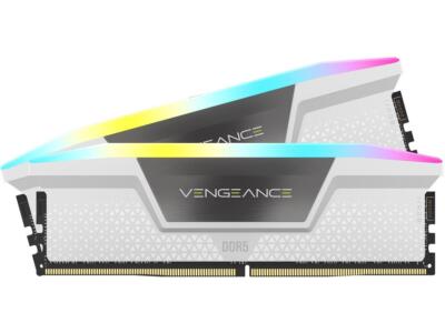 CORSAIR Vengeance RGB 64GB (2 x 32GB) 288-Pin PC RAM DDR5 5200